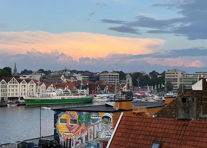 Panoramic Sea-view With Balcony Centre Apartamento Stavanger
